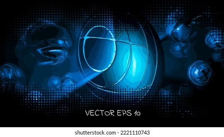 Abstract technology concept, innovation technology background, vector