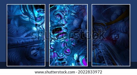 Abstract technology concept, innovation technology background, vector