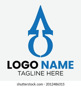 Abstract technology concept logo art linear design 