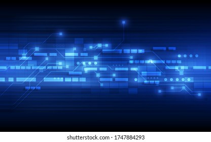 Abstract technology concept. vector illustration background