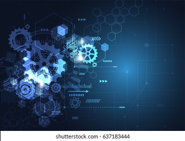 Abstract technology concept. vector illustration background