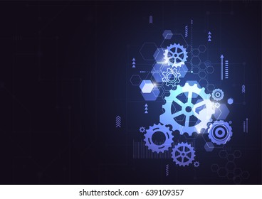 Abstract technology concept. vector illustration background