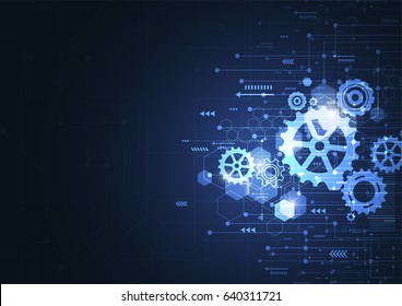 Abstract technology concept. vector illustration background