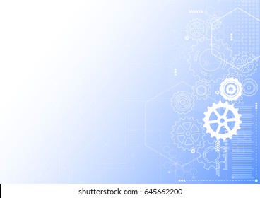 Abstract technology concept. vector illustration background