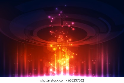 Abstract technology concept. vector illustration background