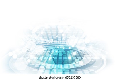 Abstract technology concept. vector illustration background