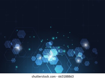 Abstract technology concept. vector illustration background