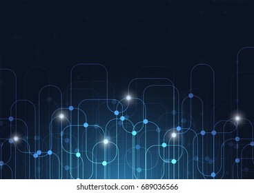 Abstract technology concept. vector illustration background