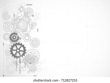 Abstract technology concept. vector illustration background