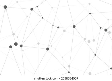 Abstract Technology Connection Background. Vector Illustration