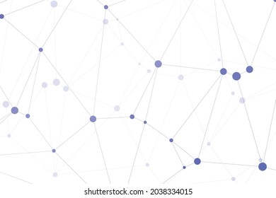 Abstract Technology Connection Background. Vector Illustration