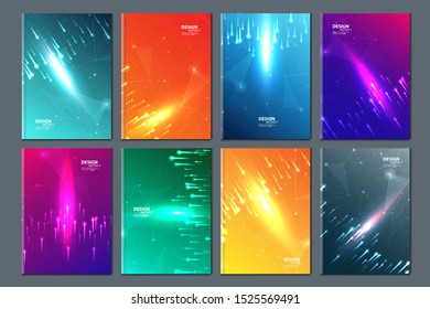 Abstract technology data visualization background. network futuristic wireframe. artificial intelligence. cyber security. visual information complexity. Intricate data threads plot. brochure cover .