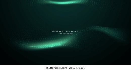 Fondo de diseño de tecnología abstracta Ilustración vectorial de fondo moderna