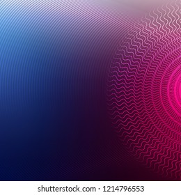 Abstract technology digital hi tech hexagons concept background. Space for your text