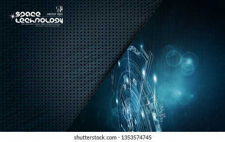Abstract technology digital hi tech concept ready for banner background