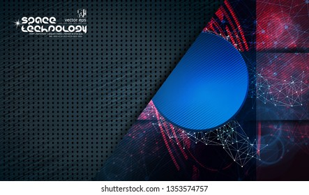 Abstract technology digital hi tech concept ready for banner background