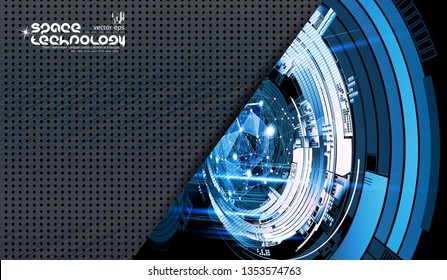 Resumen del concepto de tecnología digital de alta tecnología listo para fondo de banners