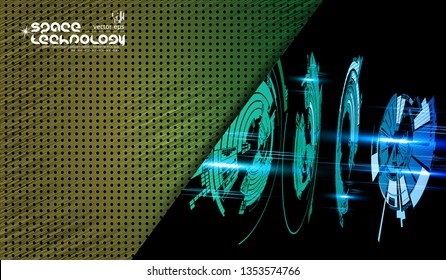 Abstract technology digital hi tech concept ready for banner background