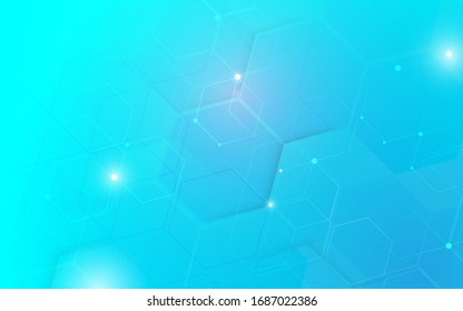  Antecedentes del concepto de tecnología digital de alta tecnología abstracta. Espacio para el texto