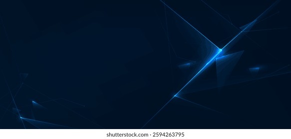 Abstract technology digital lines background, modern tech banner, corporate business concept, hi-tech abstract background  for presentation business or tech event poster EPS 10