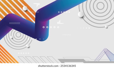 Abstract technology digital online communication background. Internet connection wave signal vector design