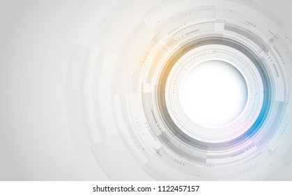 Abstract technology and digital speed or communication concept. vector background