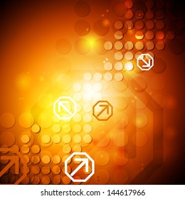 Abstract technology elegant background. Vector design eps 10