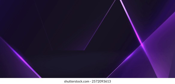 Abstract technology , Elegant diagonal striped purple background, Digital polygon background vector for presentation products EPS 10