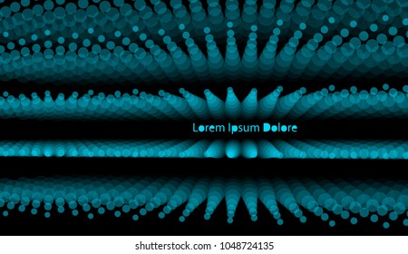 Abstract technology and engineering background with original organic elements. Vector illustration