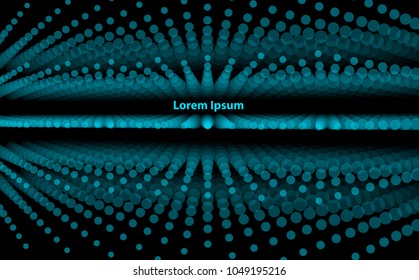 Abstract technology and engineering background with original organic elements. Vector illustration