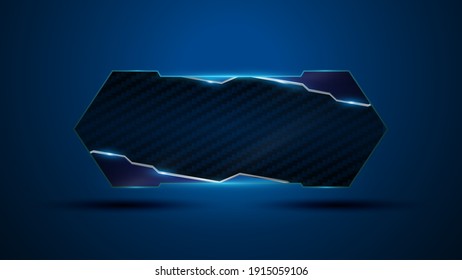 abstract technology futuristic concept design frame background eps 10 vector