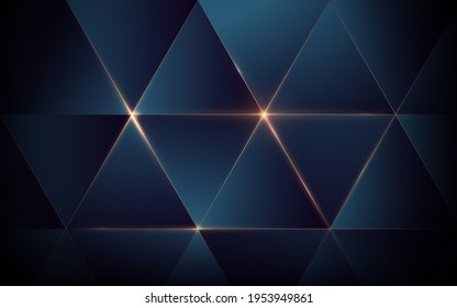 Abstract Technology, Futuristic Digital Hi Tech Concept. Abstract geometric luxury royal blue pattern. Vector illustration