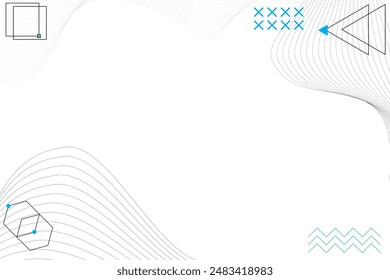 Abstract Technology Futuristic Vector Element Background