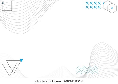 Abstract Technology Futuristic Vector Element Background
