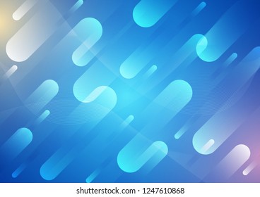 Abstract technology geometric background design illustration,vector.Geometric shape element on blue background.Modern graphic futuristic concept.Gradient template for web,backdrop,banner,landing page.