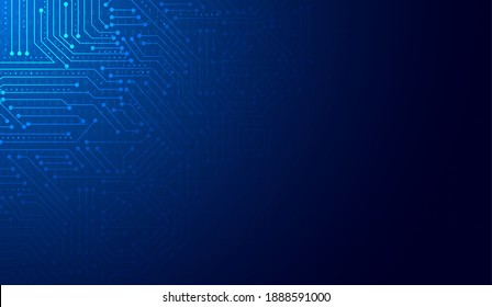 Abstract technology geometric and connection system pink and blue background concept with digital circuit board.  vector illustration design.