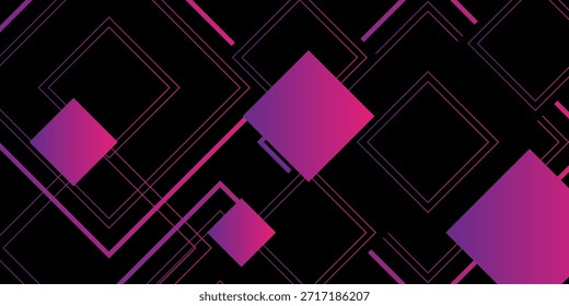 Tecnologia abstrata geométrica roxo moderno elegante suave banner fundo design EP2.hi-tech comunicação conceito inovação fundo, com um estilo conceito moderno