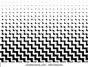Resumen Tecnología Triángulo Geométrico Patrón Semitono Sin Margen. Vector EPS10