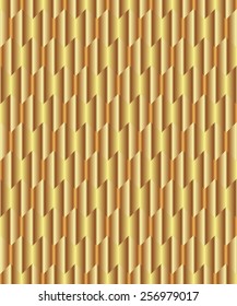 Abstract technology gold zigzag background