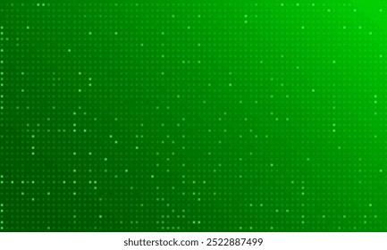 Fundo verde tecnologia abstrata. Ilustração vetorial