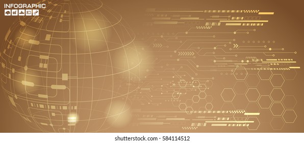 abstract technology hi-tech background