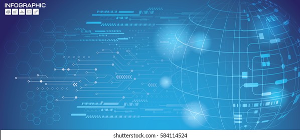 abstract technology hi-tech background