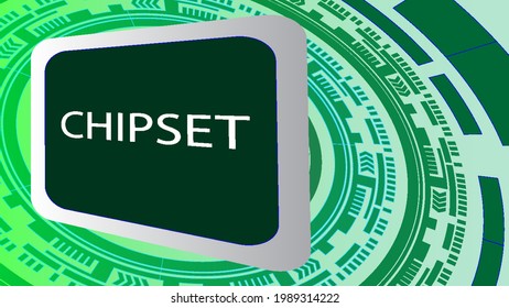 Abstract technology Hi-tech communication concept futuristic digital innovation background.