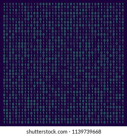 Abstract technology illustration with different symbols. Abstract code presentation. Vector Illustration. - Powered by Shutterstock - Get 15% off with code: PIKWIZARD15