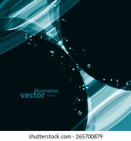 Abstract technology illustration, stylish concept, futuristic vector eps10