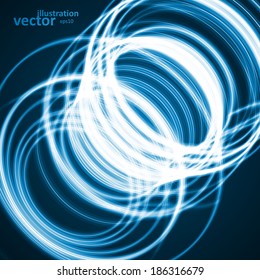 Abstract technology illustration, vector stylish concept eps10