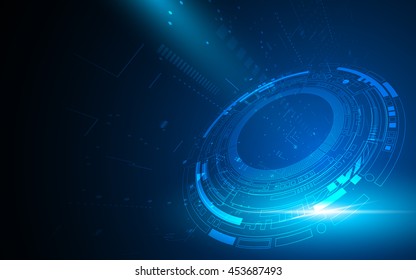 1,939 Tech background circular perspective Images, Stock Photos ...