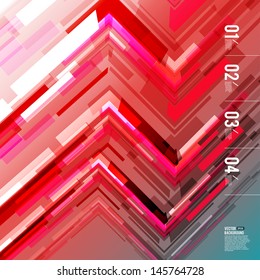 Abstract technology line motion blend color background with light . Vector 
