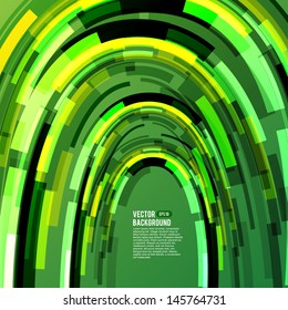 Abstract technology line motion blend color background with light . Vector 