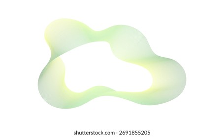 Vetor de onda de linha de tecnologia abstrata com curvas digitais de fluxo e design de gradiente futurista. Perfeito para fundos, web, apresentações e visuais modernos de tecnologia.